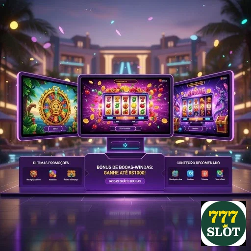 Ilustração de Descubra a Diversão dos Jogos de Slot na 777slot