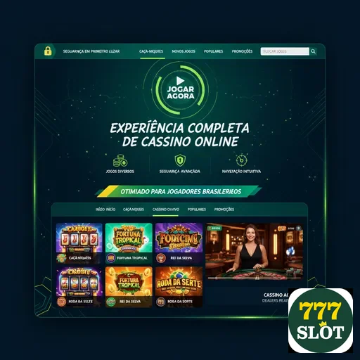 Ilustração de Experimente a Plataforma 777slot com Segurança e Tecnologia Avançada